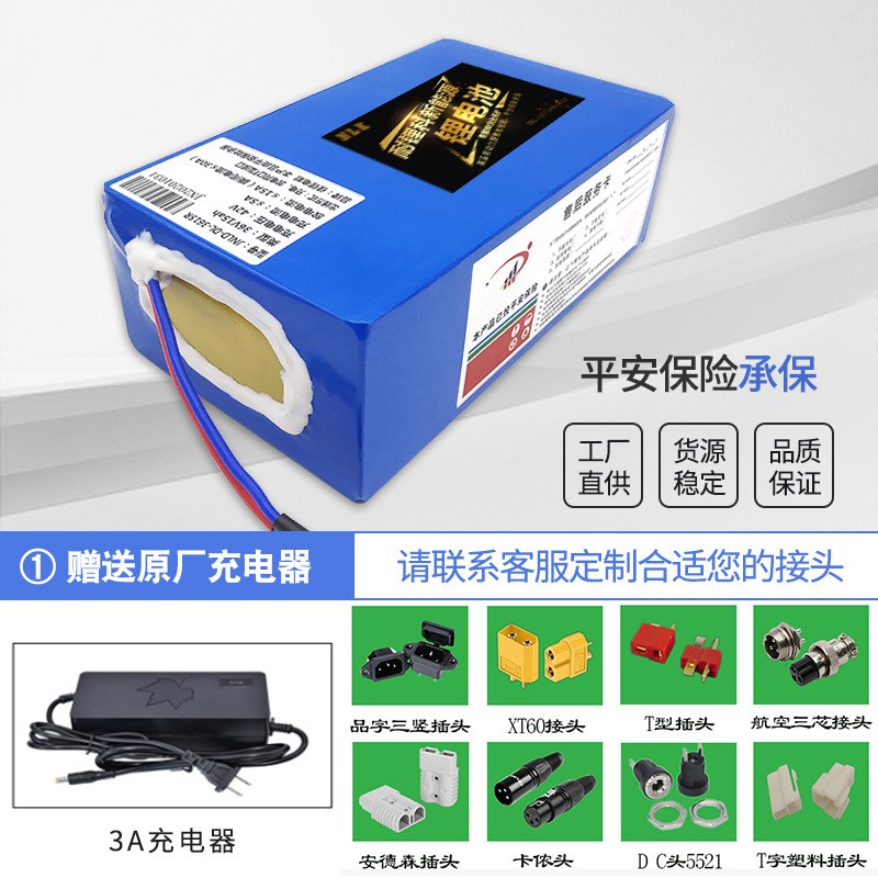 24V36V48V锂电池20ah电瓶工业设备便携式60V72伏铅酸改锂电池 批发图4