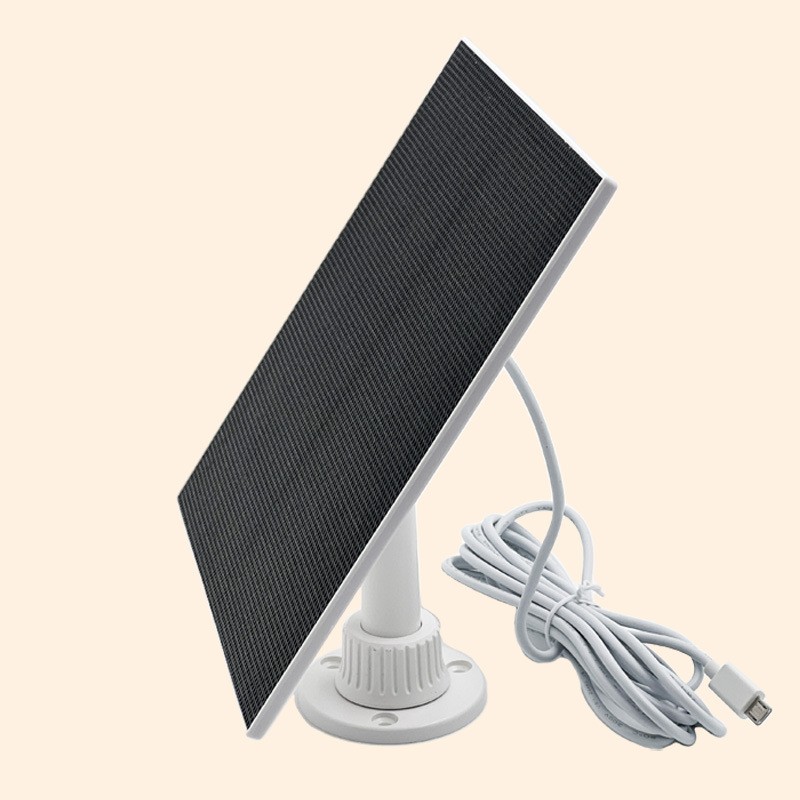 厂家直销叠瓦太阳能板5.5W5.5V 兼容低功耗摄像头 充电宝 手机图2