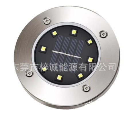 太阳能单晶和多晶地埋灯LED不锈钢埋地灯花园庭院 草坪防水地插灯图5