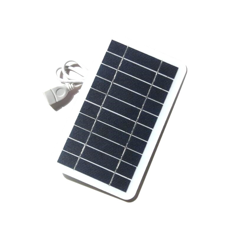 2W 5V 太阳能充电板 太阳能户外手机移动电源充电器图4