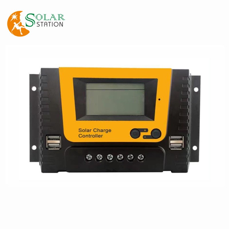 pwm太阳能控制器10a20a30a40a60a充放电光伏智能系统充电控制器图1