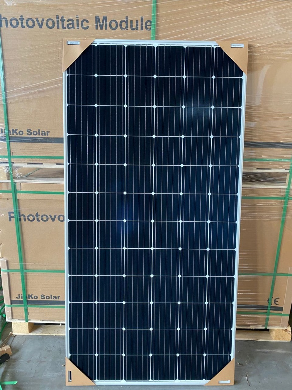 Jinko晶科正A级单晶370瓦光伏组件太阳能板光伏发电系统图2