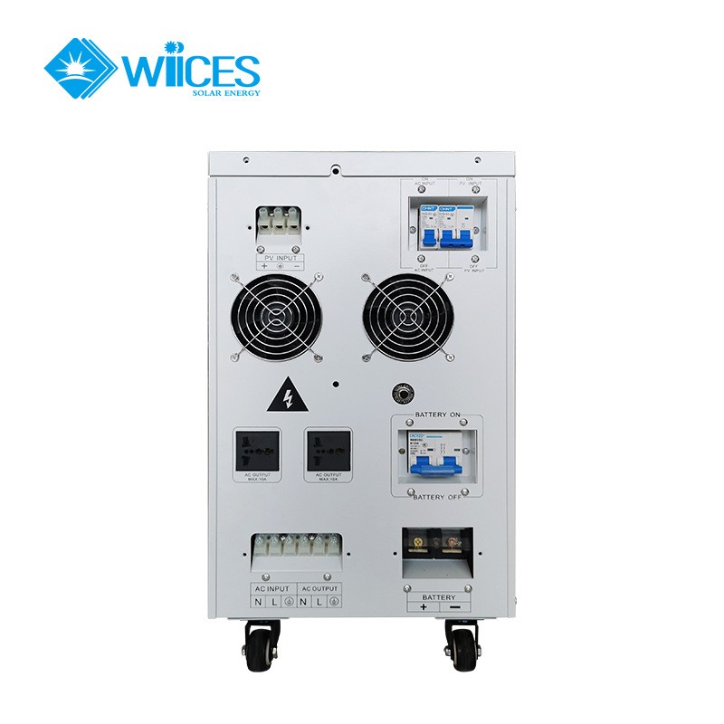 纯正弦波工频太阳能离网逆控一体机96v10KW控制器MPPT光伏逆变器图3