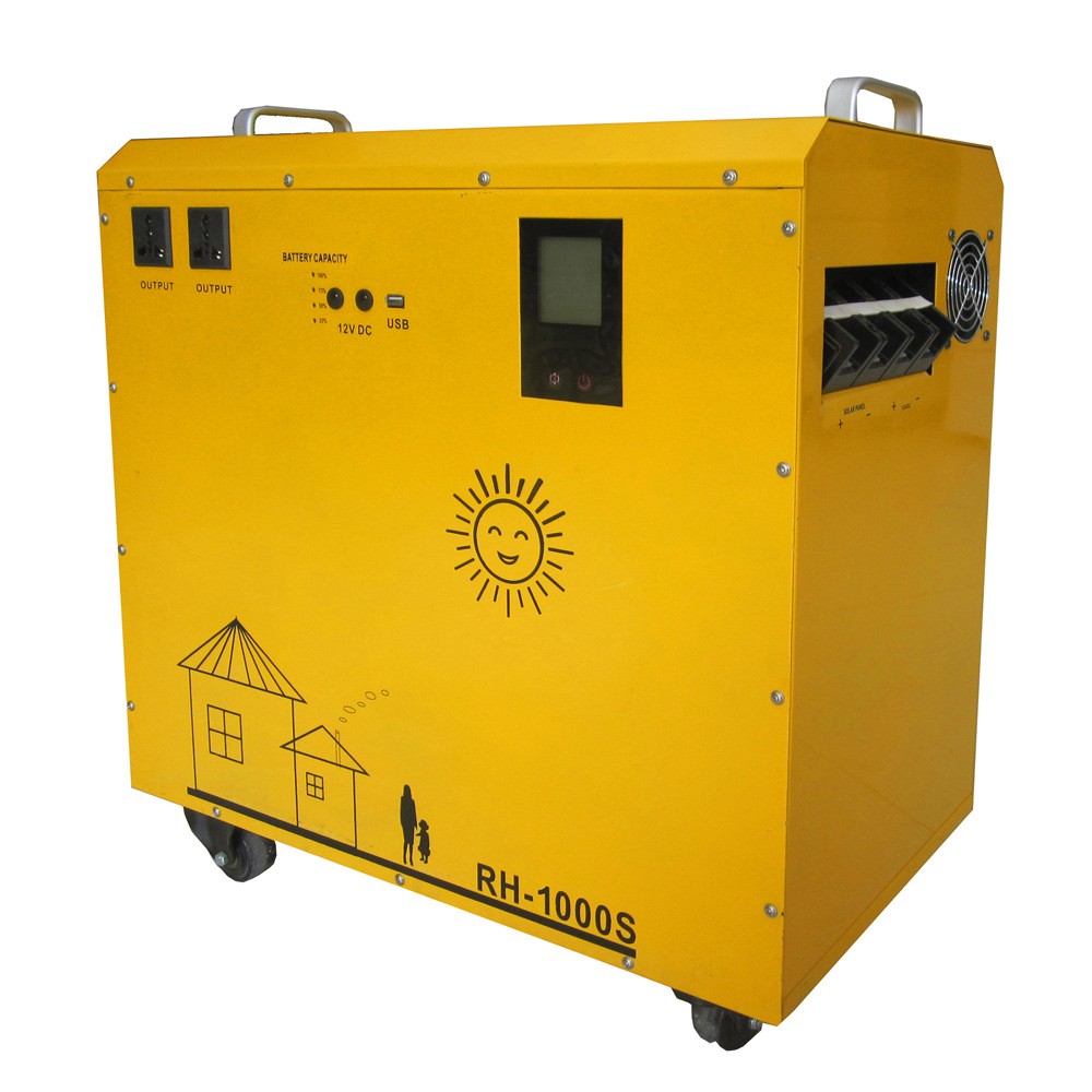 逆控一体太阳能发电机 纯正弦波600W 220V交流电输出供家用电器用图2