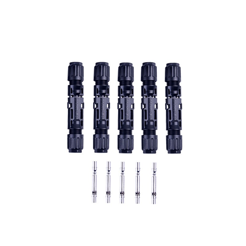 1500V耐压MC4光伏连接器接头防水公母插头光伏接头太阳能汇流专用图3