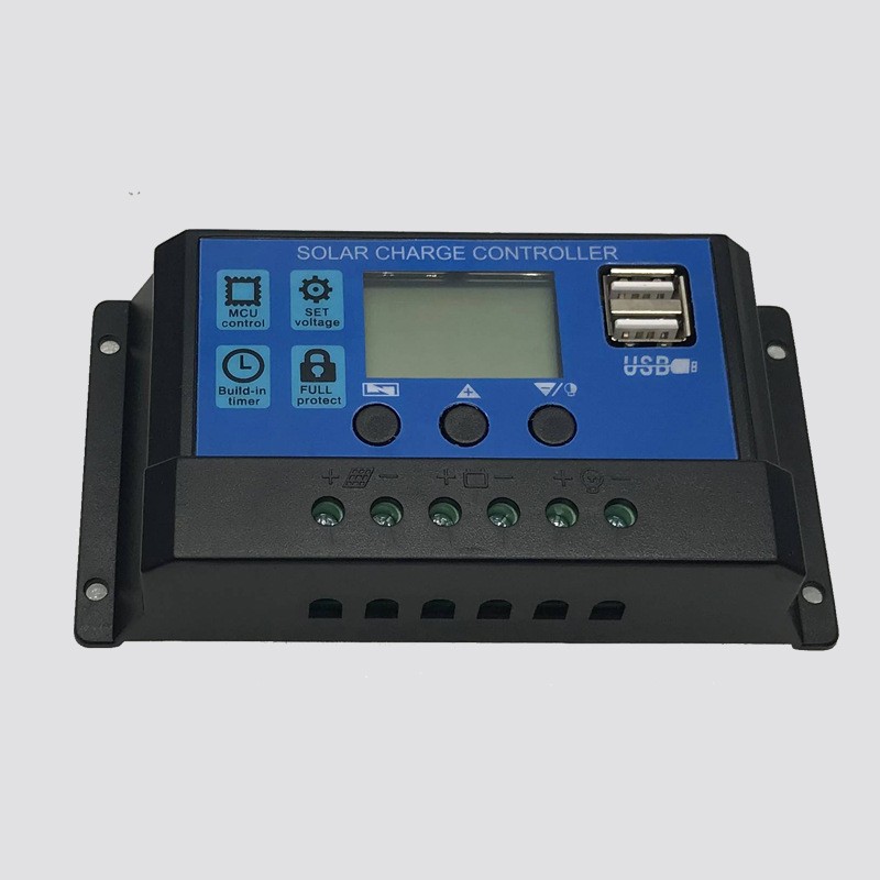 厂家20A太阳能控制器12V/24V智能光伏充电控制器LED路灯控制器PWM图5