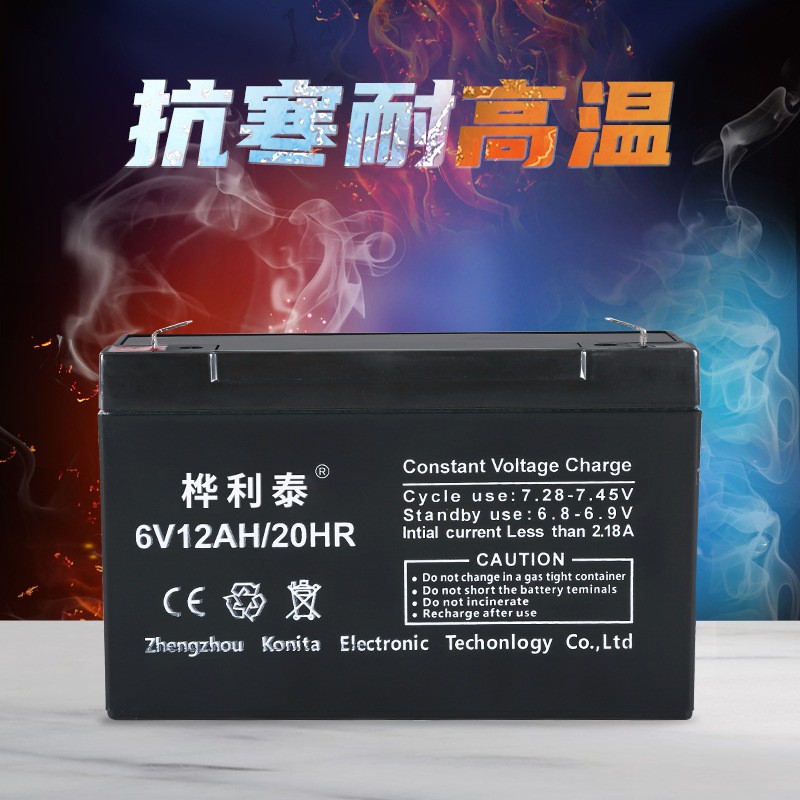 桦利泰 6V12AH/20HR 阀控式密闭蓄电池图2