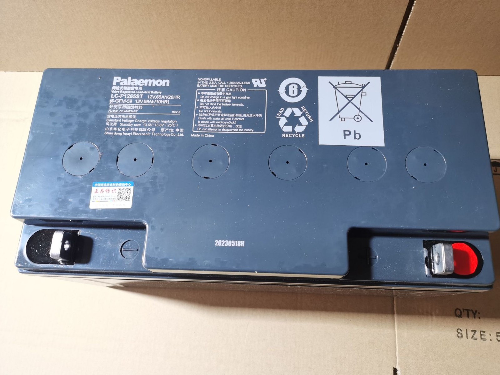 全新现货LC-P12100STUPS电源蓄电池12V100Ah65Ah38Ah铅酸蓄电池图2