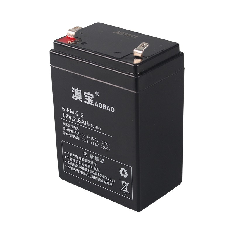 12V2.6AH铅酸蓄电池广场舞音箱消防卷帘门电梯医疗12V电池小电瓶图5