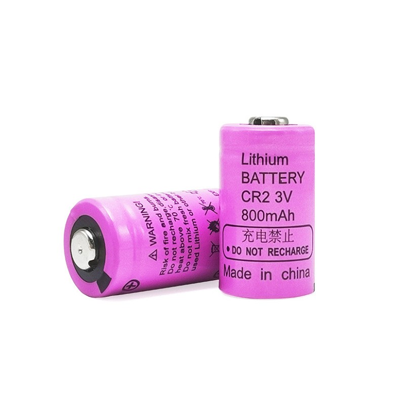 CR2 3V锂锰电池800mAh 夜视仪电池 安防报警器 CR2蓝色工业装图3