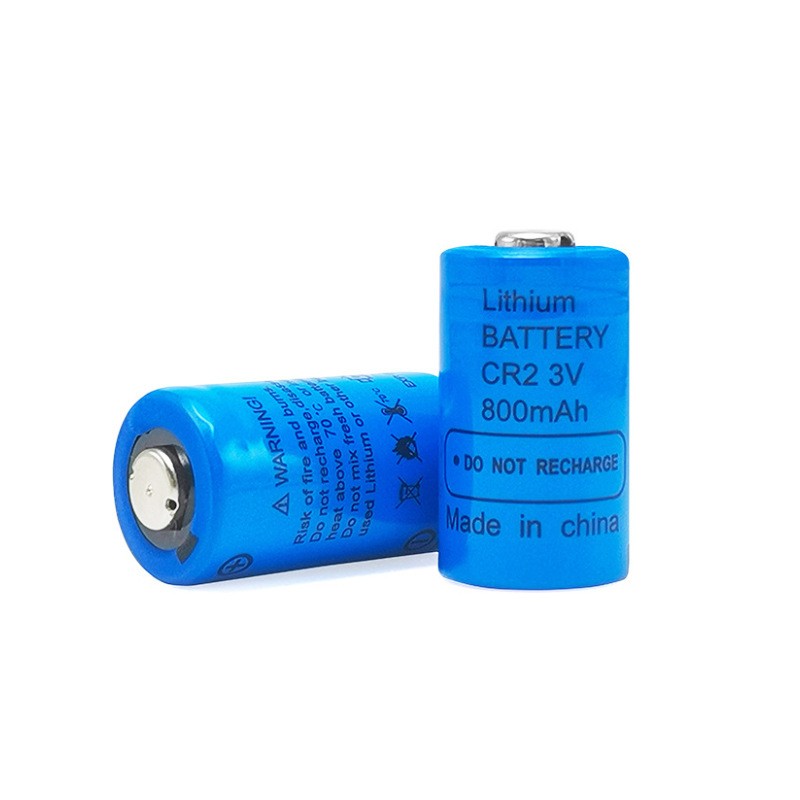 CR2 3V锂锰电池800mAh 夜视仪电池 安防报警器 CR2蓝色工业装图2