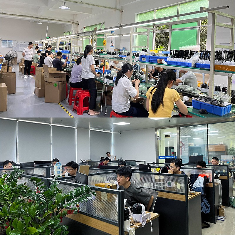 太阳能摄像头远程手机app无线摄像头360度云台家用安防监控摄像头图2