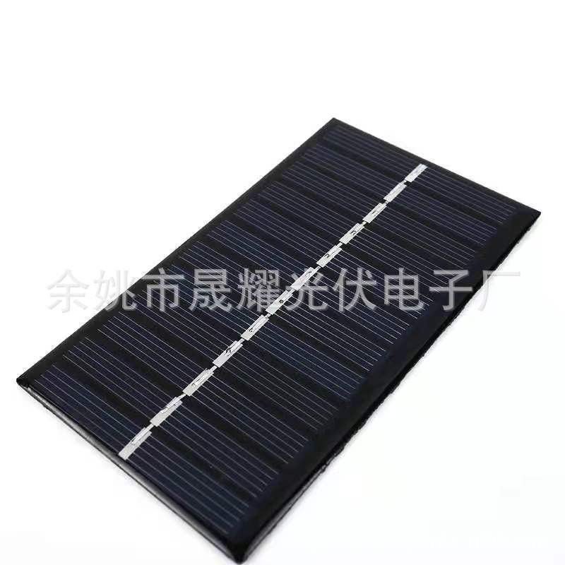 单晶多晶太阳能电池板滴胶板充电板110*60 6v 140Ma 量大优惠图2
