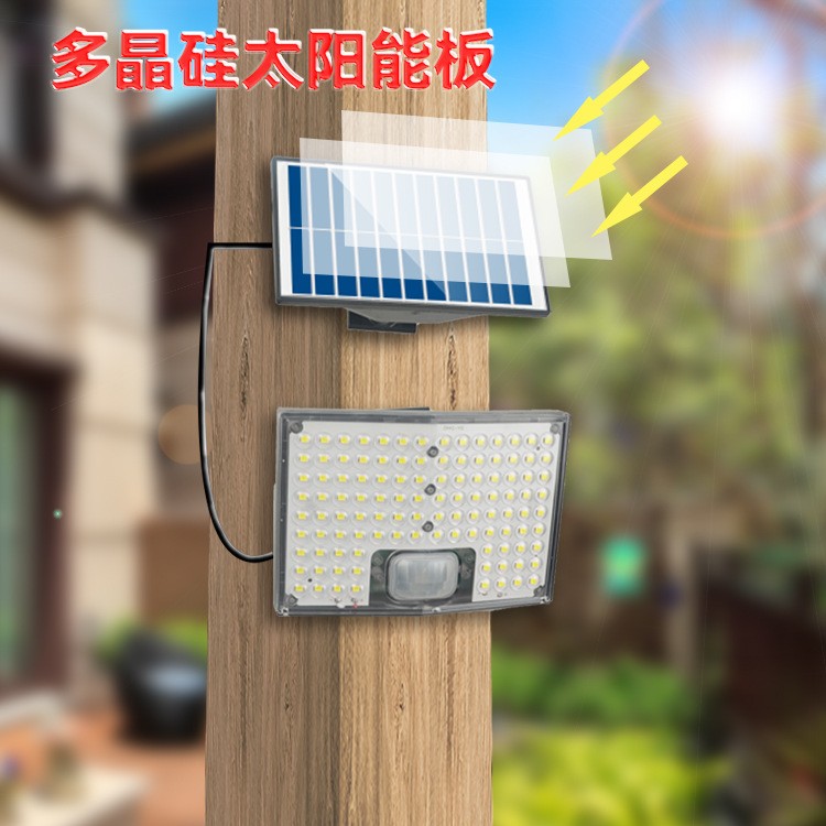 太阳能分体壁灯 太阳能户外灯图2