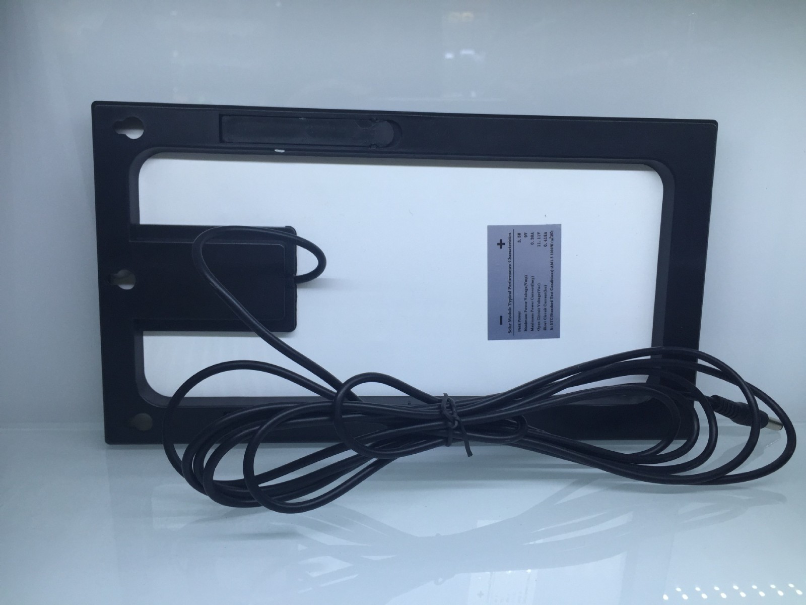 带边框3.5W9V太阳能电池板 太阳能小系统专用 单晶太阳能组件单晶图2