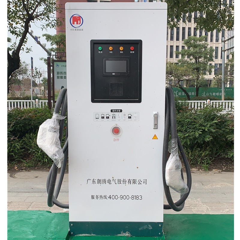 120KW直流双枪充电桩新能源电动汽车商用充电站建站快充充电柱图2