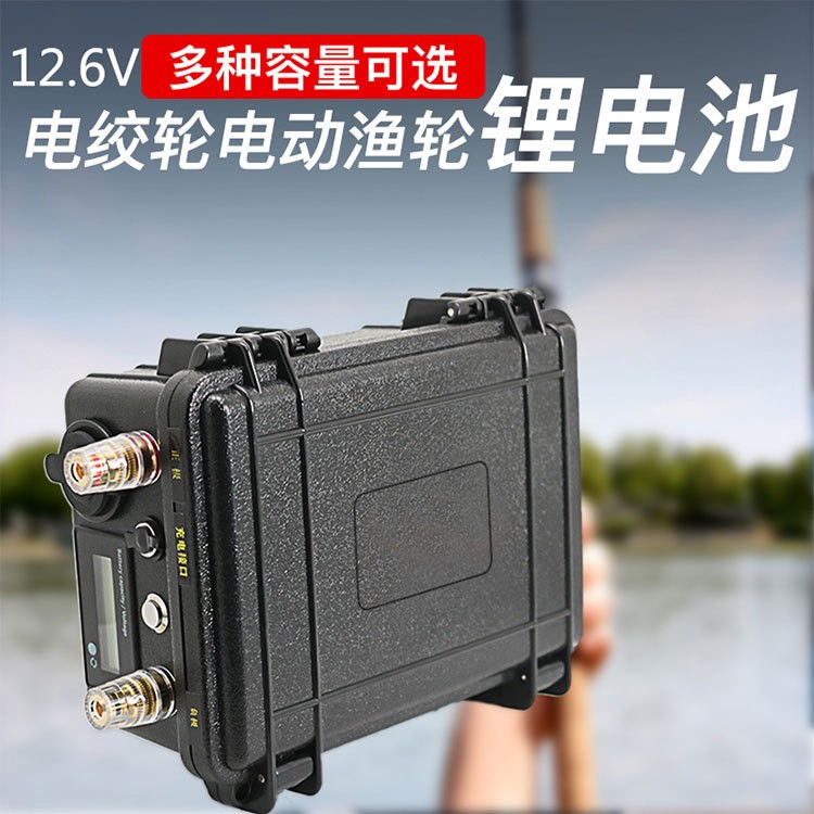 12V 佳明探鱼器筏钓灯专用户外锂电池 5VUSB手机充电照明电源图5