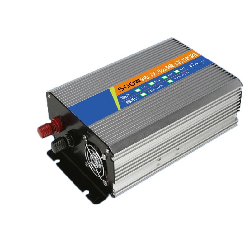 500W高频离网纯正弦波车载逆变器12V24V48V转220V家用电源转换器图4