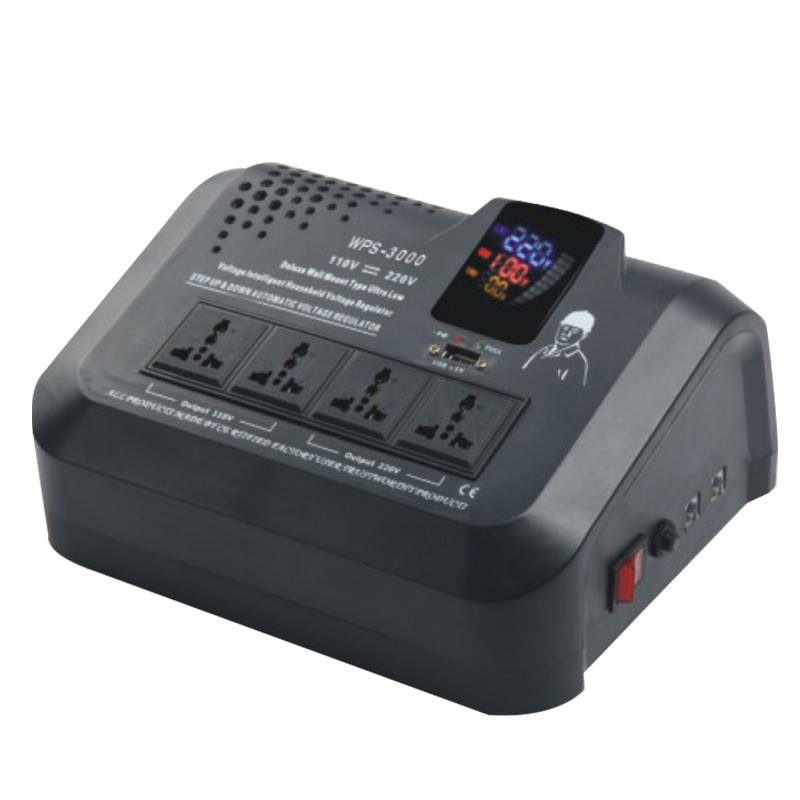 厂家可定家用WPS稳压器220v 空调冰箱数显智能5kw 单相交流稳压器图5