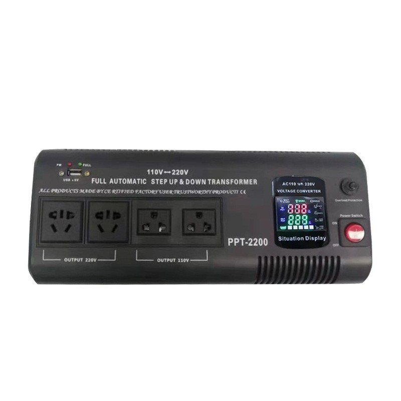 中翔插板式家用变压器220V 110V智能家用转换电源变压器2200W批发图5