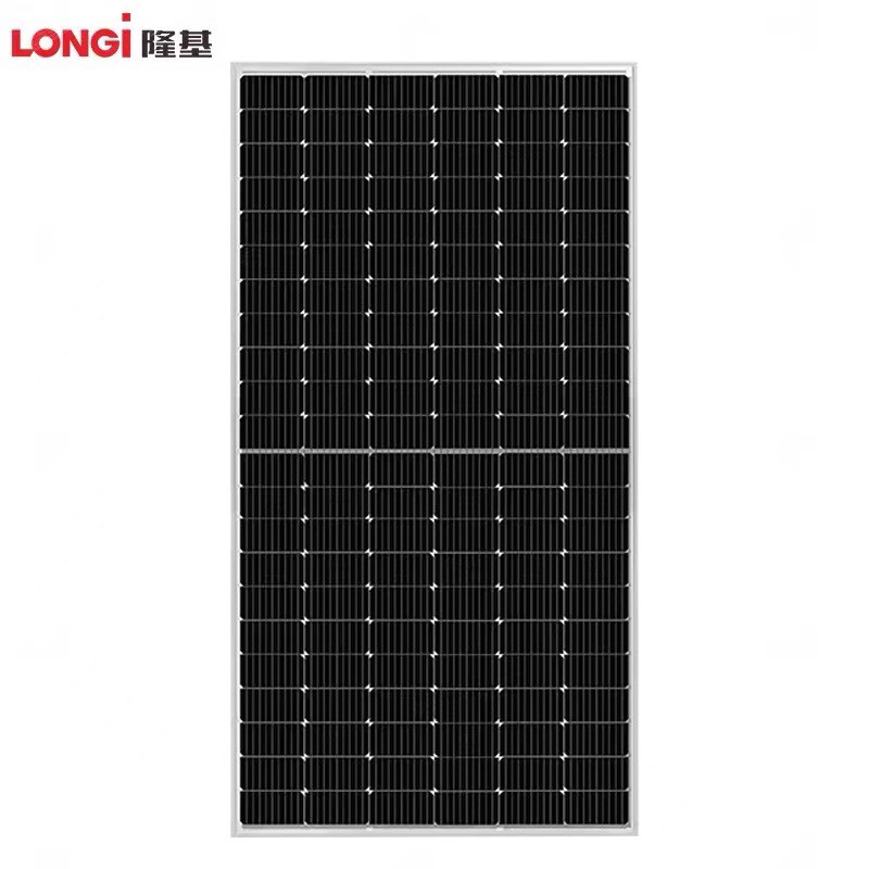 隆基乐叶光伏板550-575W单晶组件A级Longi太阳能板光伏发电批发图2
