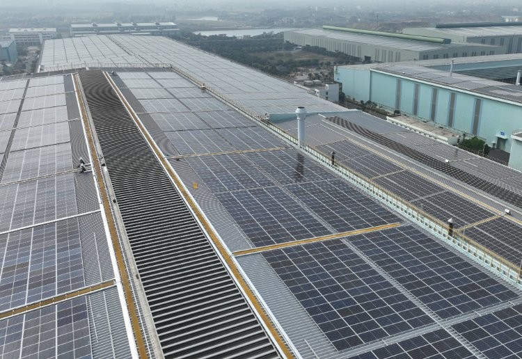 170kw太阳能电池板组件 企业、工厂多晶太阳光能光伏发电图5
