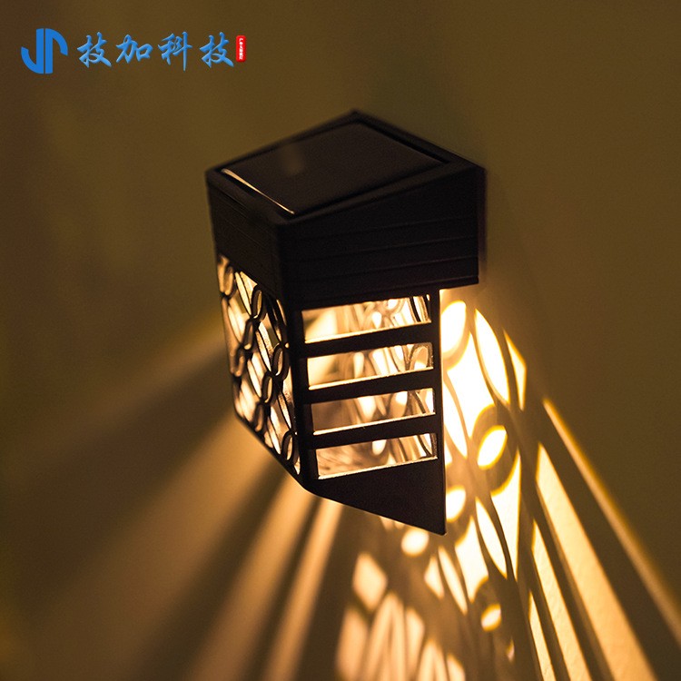 新款跨境户外太阳能LED装饰灯 家用庭院灯花园栅栏太阳能篱笆灯图2