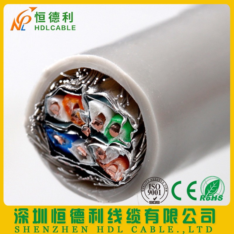 cat6a/cat7双屏蔽网线低烟无卤lsoh阻燃eca/cca/Dca D0/D1/D2网线图3