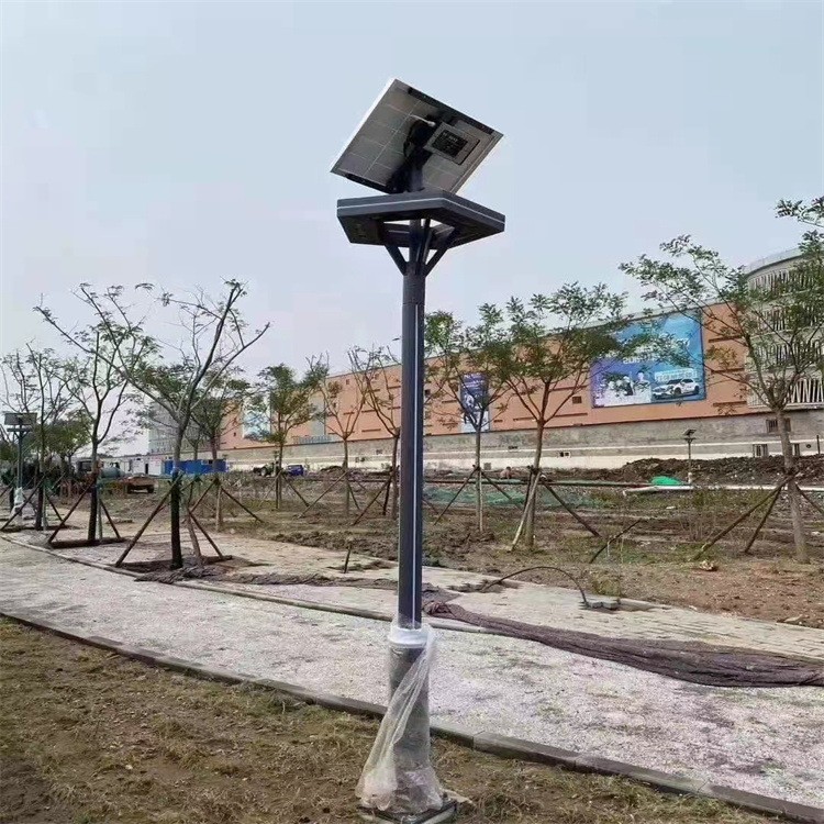 太阳能铝灯户外庭院灯路灯太阳能led3米照明花园小区太阳能景观灯图3