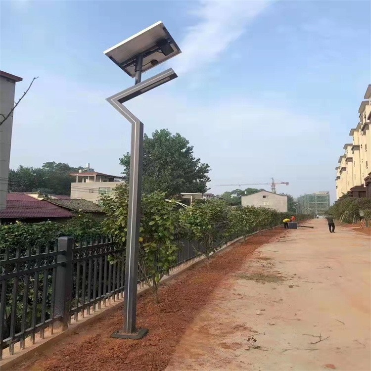 太阳能铝灯户外庭院灯路灯太阳能led3米照明花园小区太阳能景观灯图2