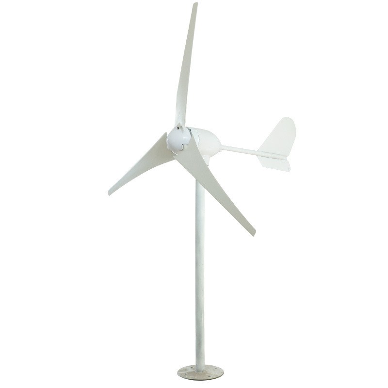 厂家直销 风力发电机300W24v风光互补太阳路灯用小型新能源家用图4