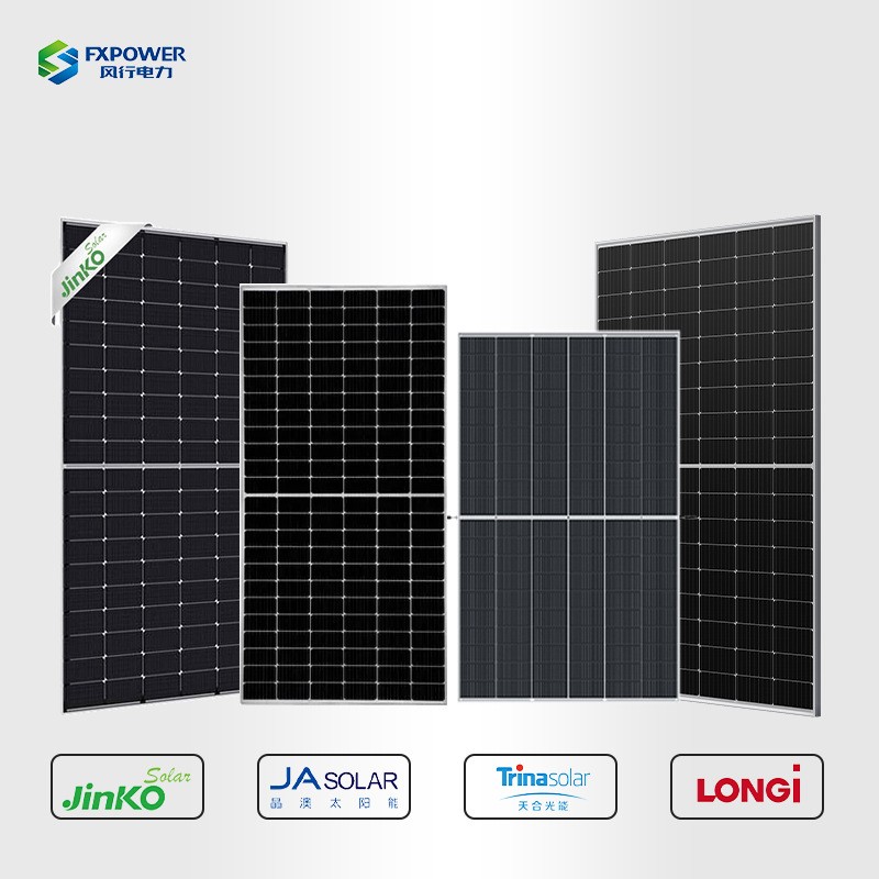 家用太阳能发电机220v太阳能发电板全套20KW户用屋顶光伏小系统图3