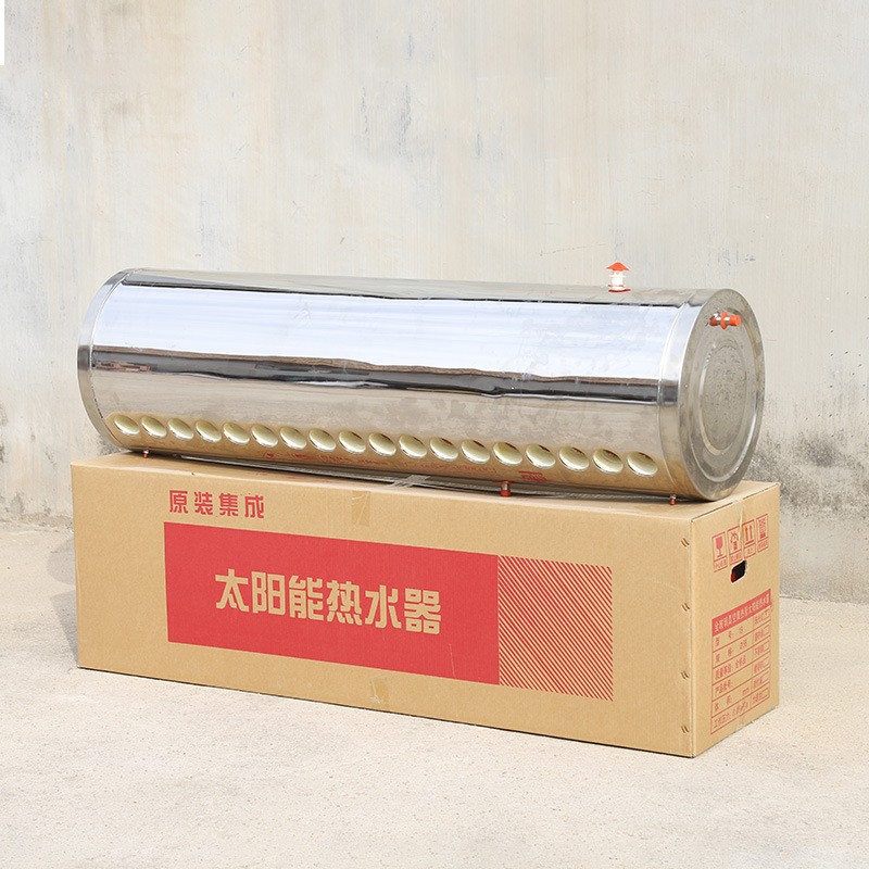 厂家批发太阳能热水器 农村平房顶家用不锈钢太阳能真空管热水器图3