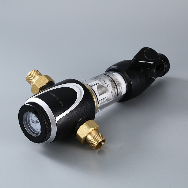 铜制前置过滤器 反冲洗厨房液体管道直冲净水机水管前置过滤图4
