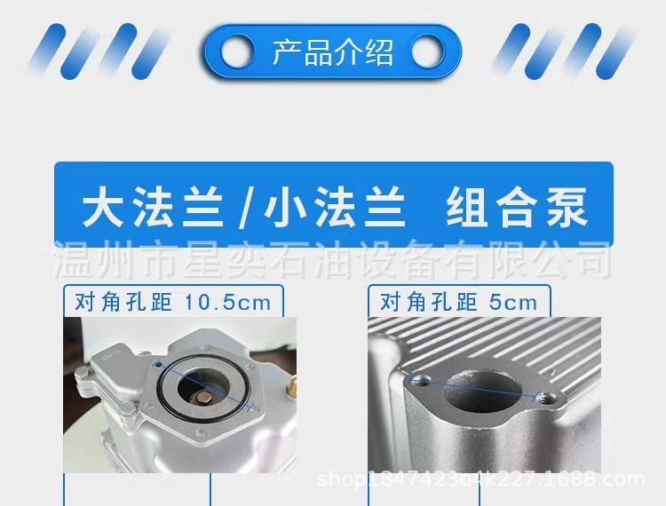 加油机自吸泵 组合泵 A型 C型图3