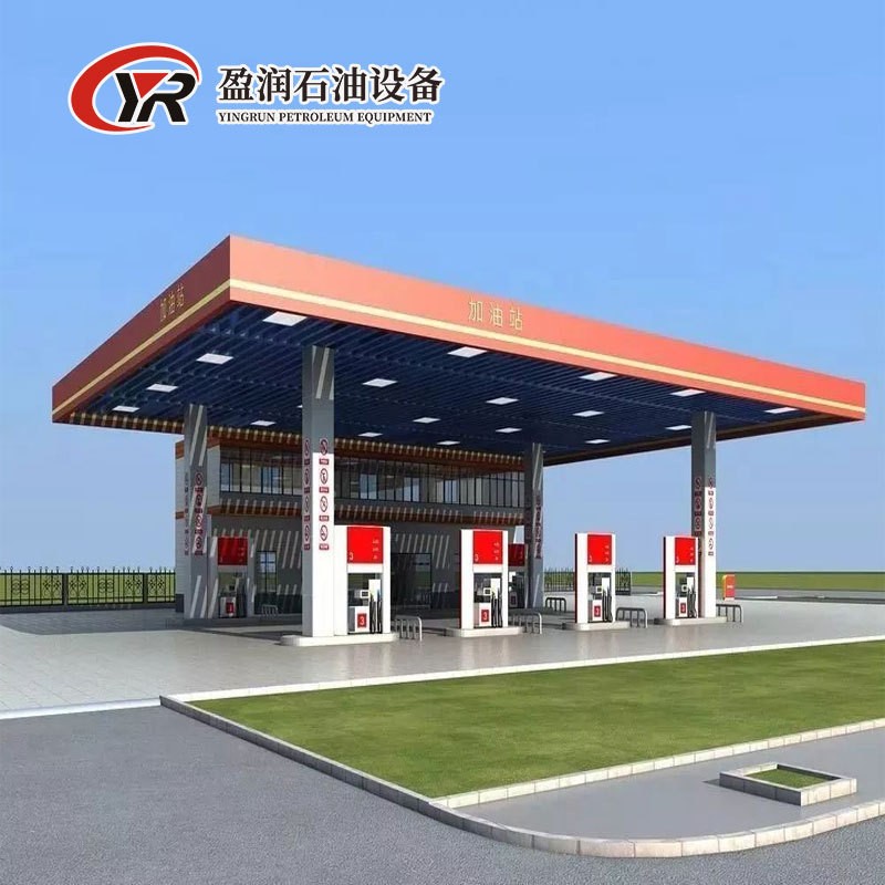 山东服务区加油站整体建设 汽柴油加油站建设施工设计安装一体化图2