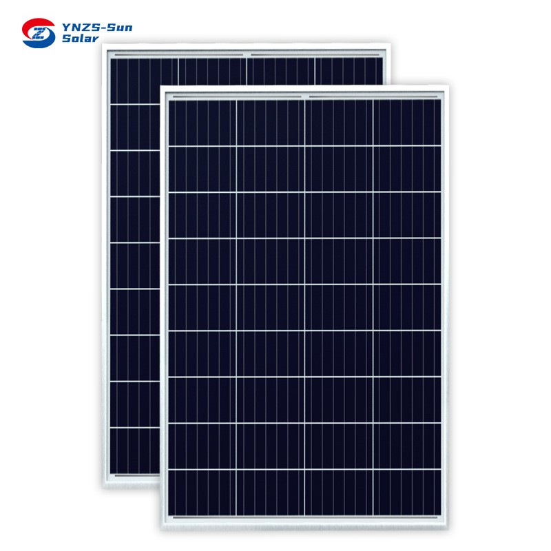 太阳能光伏组件50W-100W路灯家用庭院太阳能板多晶光伏板图4