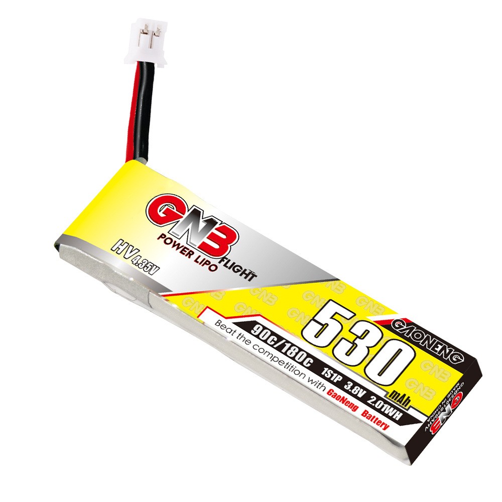 GNB高能530mAh 1S 3.8V 90C HV银燕2.5寸BNF航模无人机 FPV锂电池图3