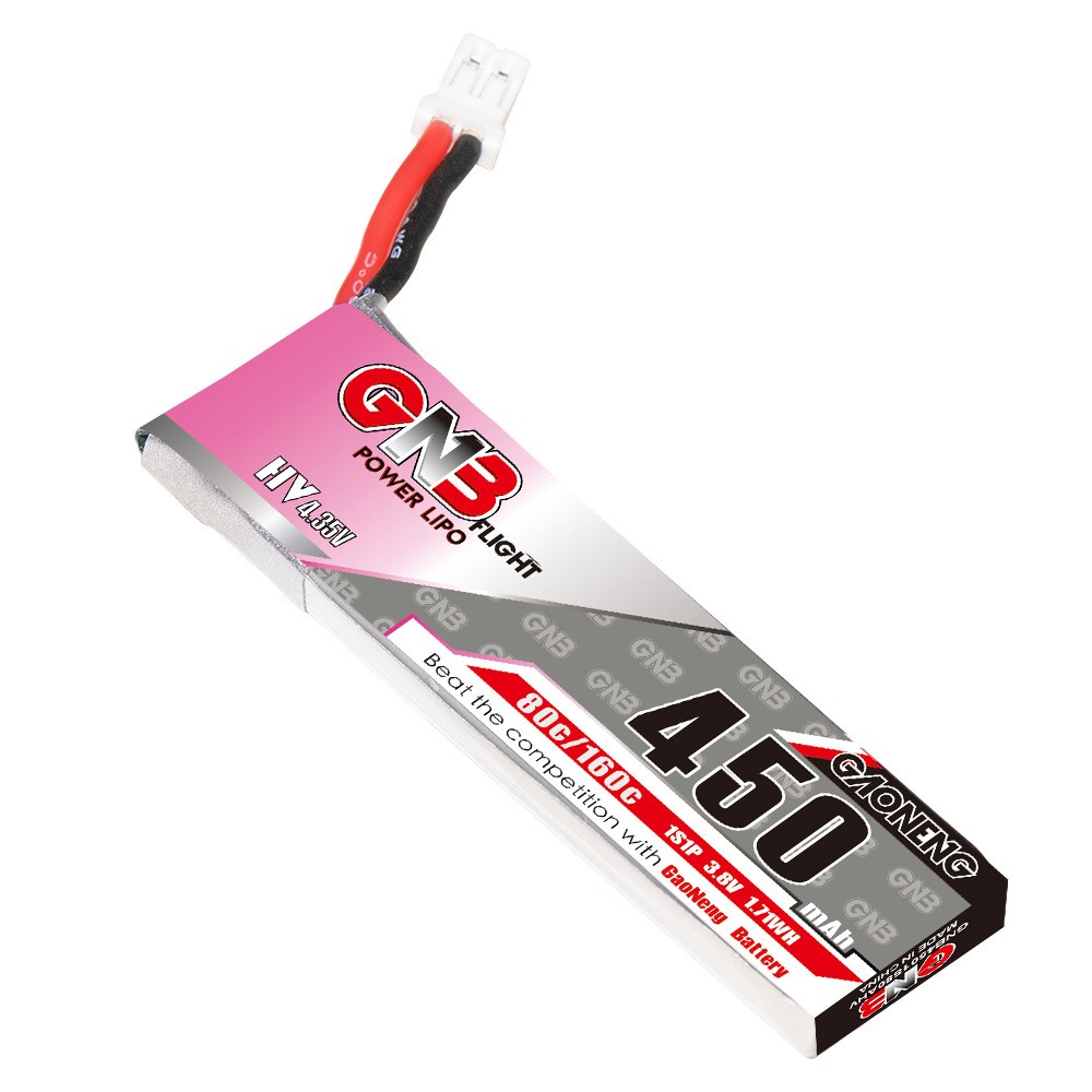 GNB高能450mAh 1S 3.8V 80C HV银燕TinyHawk S II室 内空心杯锂电图3