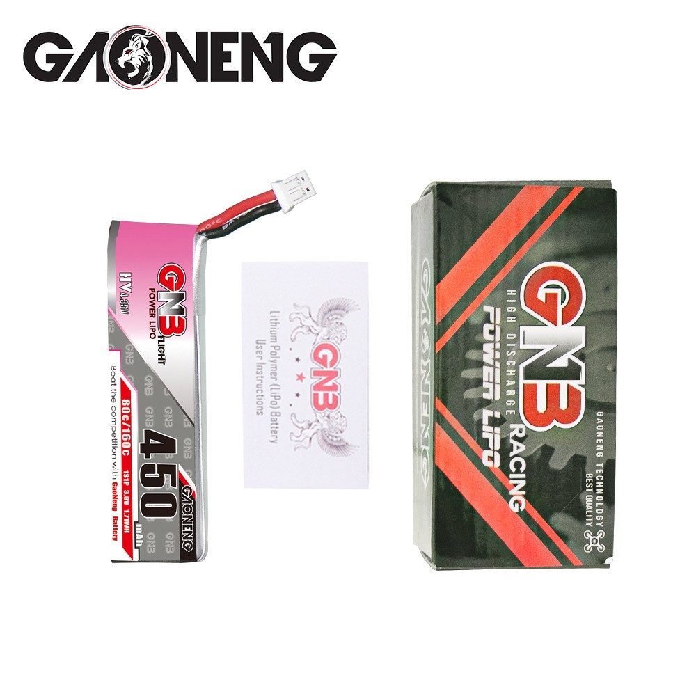 GNB高能450mAh 1S 3.8V 80C HV银燕TinyHawk S II室 内空心杯锂电图4