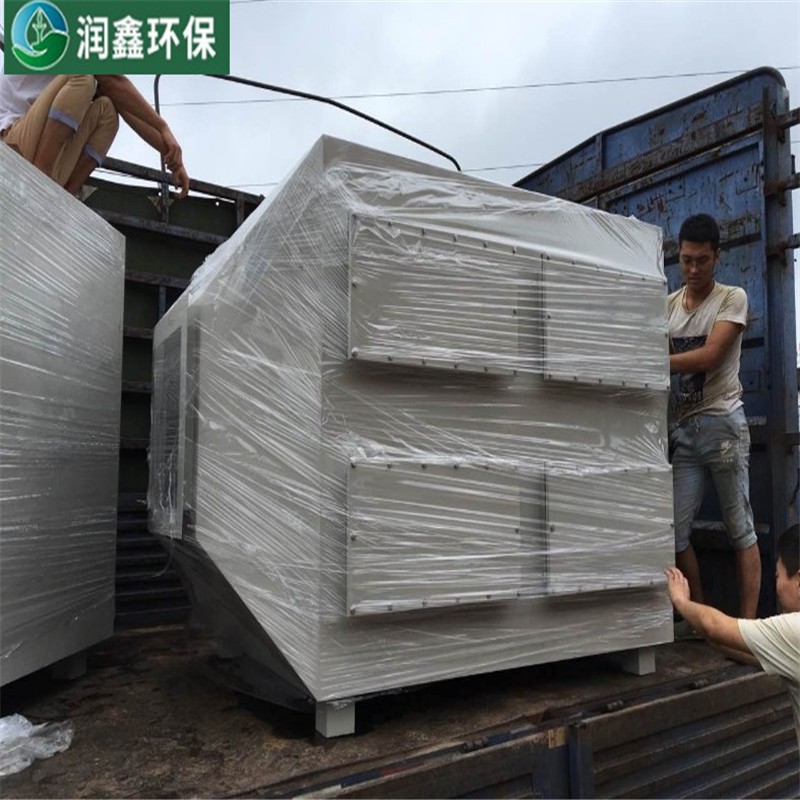 厂家直供二级PP除味活性炭吸附箱 工业漆雾除臭去味废气 处理设备图3