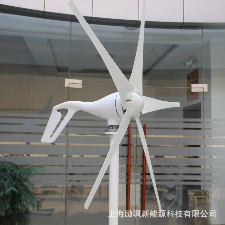 厂家100-400W12V24V家庭用小型风力发电机工程监控风光互补太阳能图2
