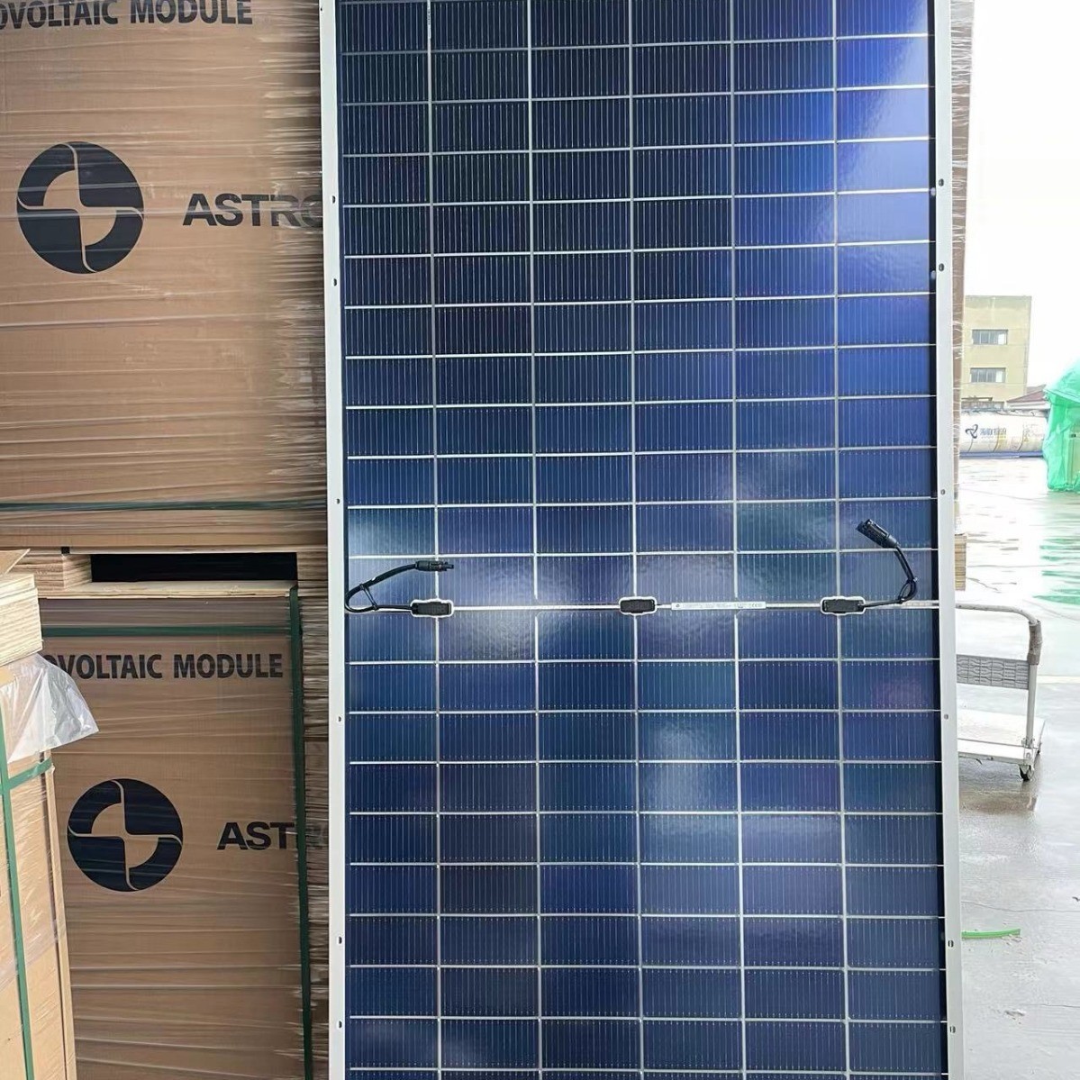 A级正泰太阳能光伏板620W全新双面610瓦光伏发电板电池板发电系统图2