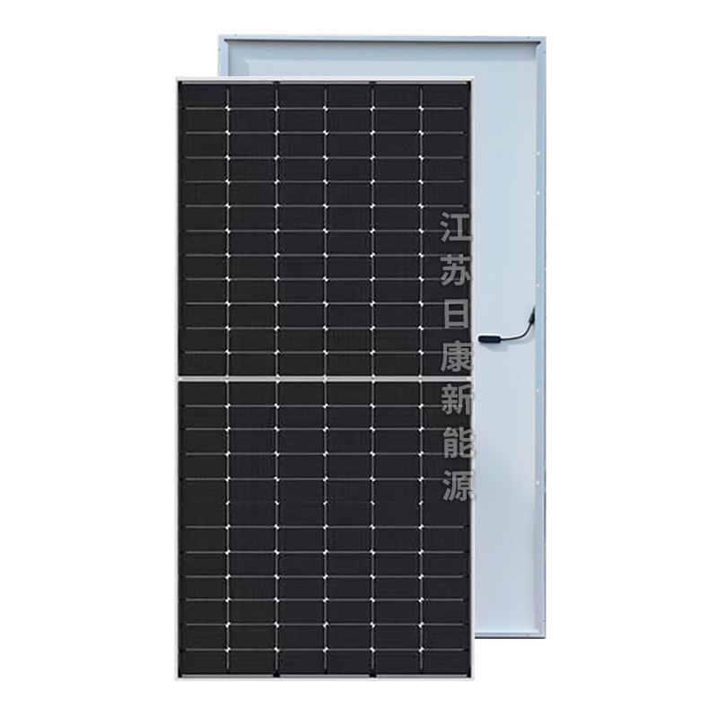 全新A级太阳能光伏板585瓦晶科单面光伏板570W发电板电力发电系统图3