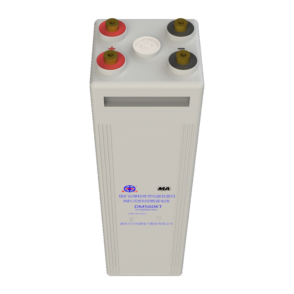 丰日直销DM560KT(A)矿用免维护铅酸蓄电池管式电池电机车电瓶图4