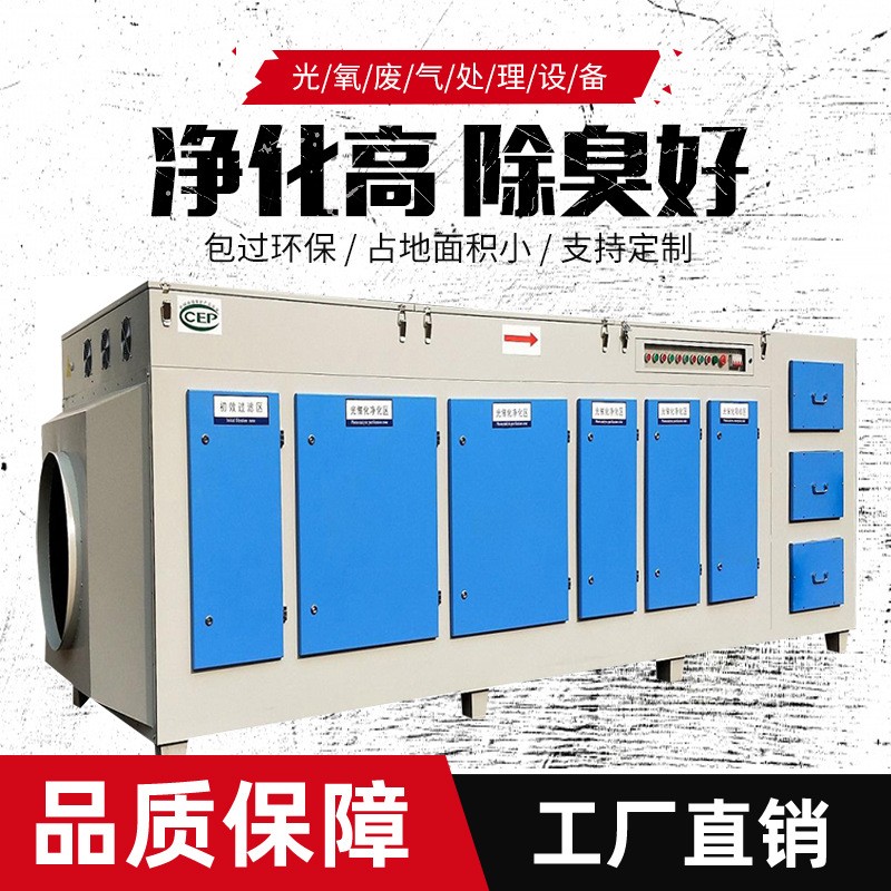 UV光解光氧催化废气处理设备除臭装置工业废气治理光氧 净化器图2
