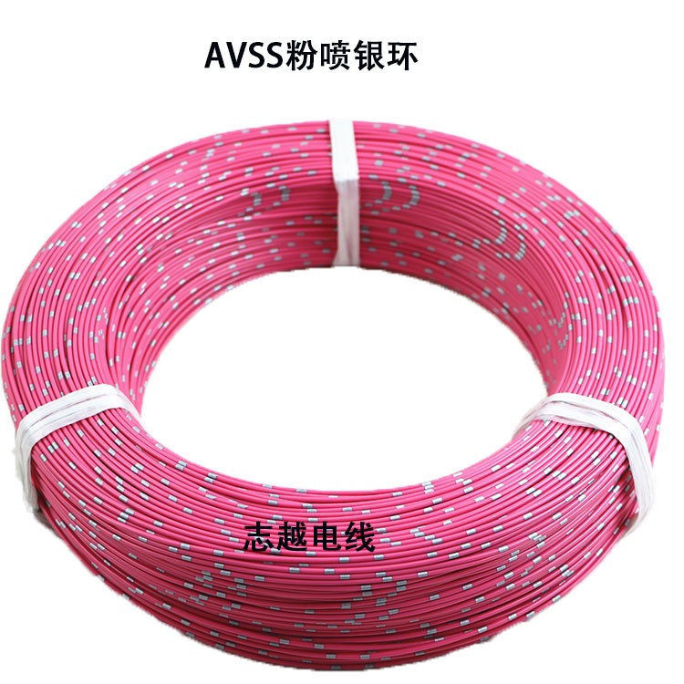 AVSS 0.3 0.5 1.5平方 日标花点薄壁线 汽车改装线 喷环线图2