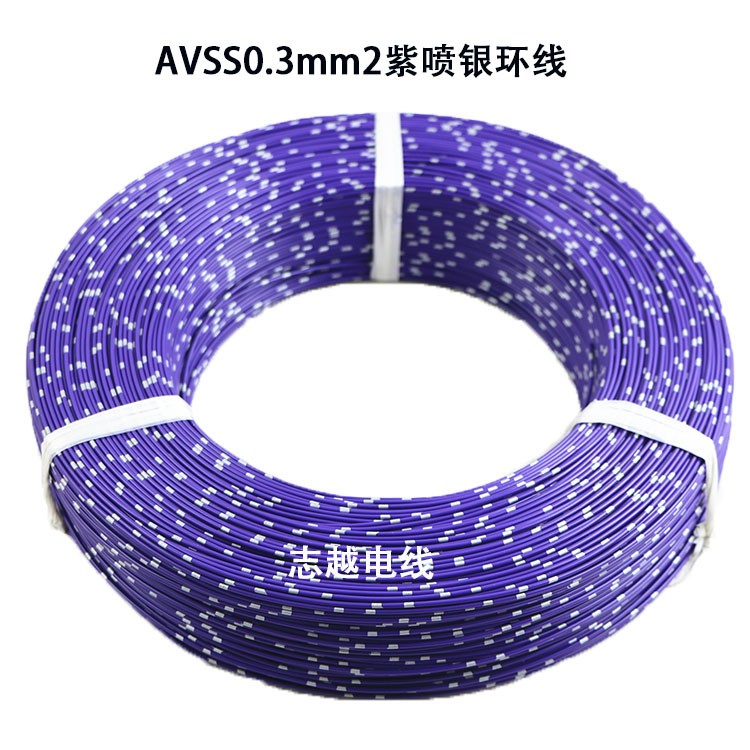 AVSS 0.3 0.5 1.5平方 日标花点薄壁线 汽车改装线 喷环线图3