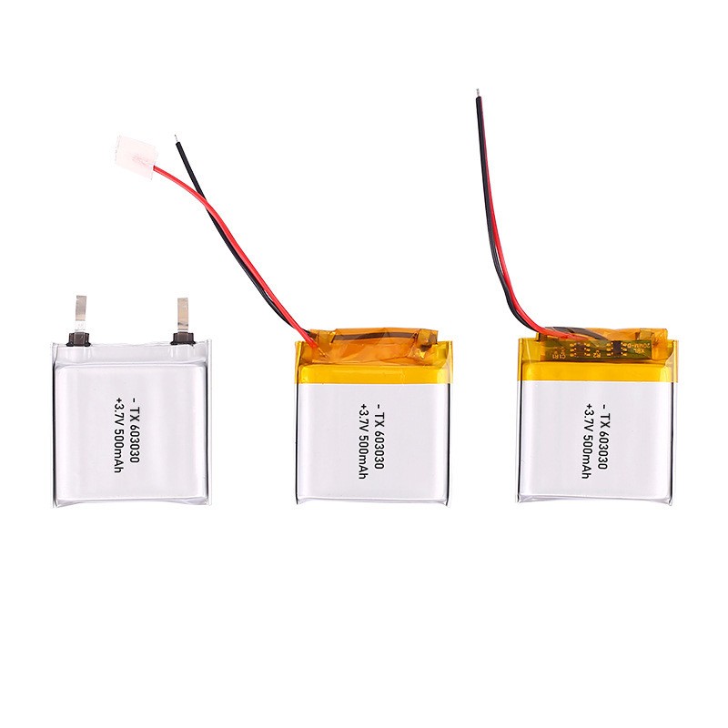 厂家直销603030聚合物锂电池 3.7V 500mah kc认证图5