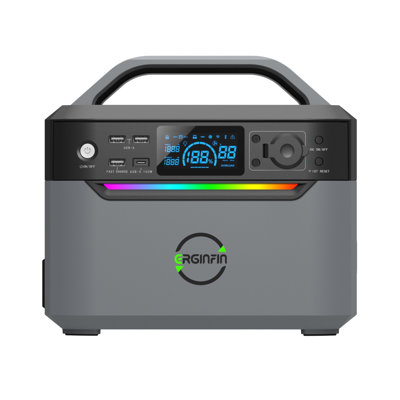 600W 户外电源，照明灯，应急电源，便携式电源，多种充电方式图2